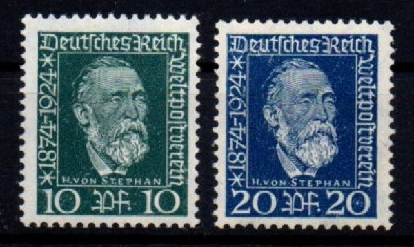 Michel Nr. 368 - 369, Weltpostverein postfrisch.